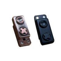 Superbe Slider Magnétique Métallique EDC, Jouet de Fidget Professionnel à Pousser et Tournant, Outil Anti-Stress pour TDAH et Concentration, Wire EDM