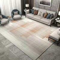 100% Polyester Teppich für Wohnzimmer, Samt-Abstrakt-Teppich, 3D-Gedruckter Teppich