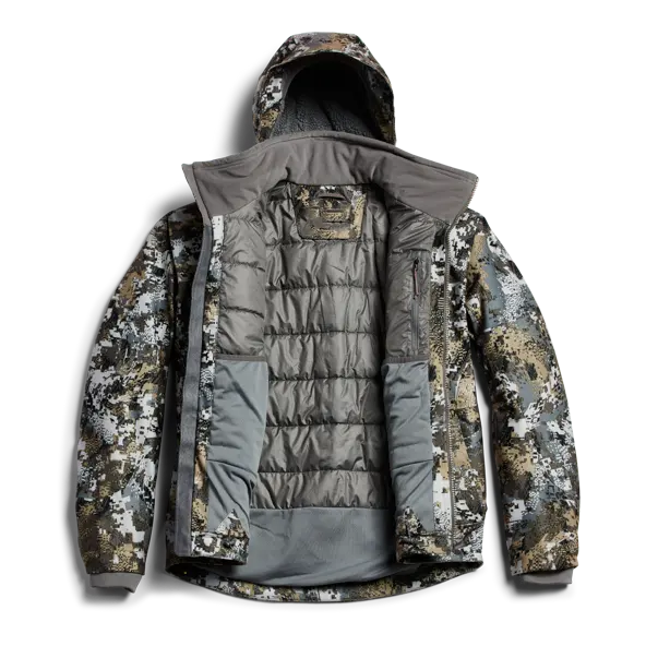 Caza impresión tres capas película tela incinerador Aerolite chaqueta selva al aire libre Safari hombres ropa de caza