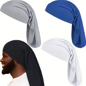 Gorro elástico trenzado de doble capa para el cuidado del cabello, ideal para uso diario y casual, ¡gran oferta! - Product Image 1