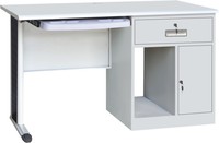 Bureau de travail verrouillable fabriqué en usine avec clé et serrure de marque