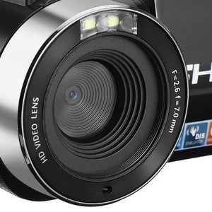 กล้องวิดีโอดิจิทัล 30 ล้านพิกเซล ความละเอียด Full HD 1080p สำหรับใช้ในบ้าน พร้อมพอร์ตเชื่อมต่อ USB2.0 และซูมดิจิตอล 16 เท่า - Product Image 2
