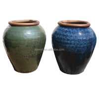 Pots en céramique pour plantes, sur mesure, grands, modernes, durables, pour la plantation de fleurs, de arbres dans les jardins et les parcs