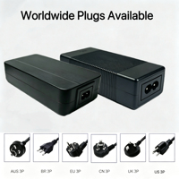 Chargeur au lithium compatible Yamaha 42V2A-3A-4A 88W~168W pour trottinette électrique et vélo d'équilibre, certifié CE, PSE, ROHS, CCC, FCC, LED