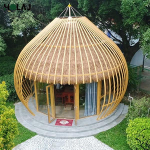 Installazione rapida a forma di nido di uccello a due piani che vive per dormire vacanza prefabbricata per vacanza Resort gabbia tenda Hotel - Product Image 2