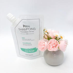 Sachet givré personnalisable avec logo, 1,05 oz, en PE, avec bec verseur, pour emballage de produits capillaires et cosmétiques, thermoscellable - Product Image 4