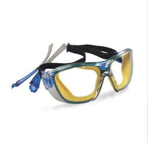Lunettes de sécurité de construction Anti-buée Anti-rayures Cadre PA Lentille en polycarbonate Lunettes de protection anti-impact Protection des yeux - Product Image 1