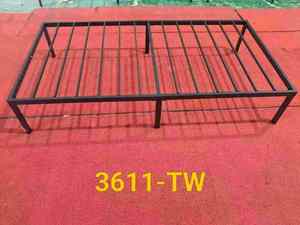 Warehouse Iron Durable Living Room Hotel Metal <b>Platform</b> Adjustable Customizable Modern Bedroom Furniture <b>Bed</b> <b>Frame</b> King Size - Product Image 4