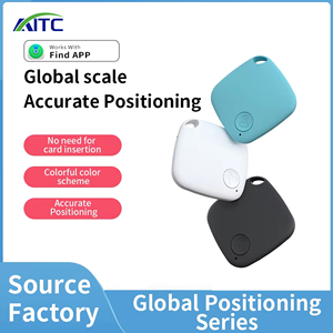 Traceur GPS intelligent <span class=keywords><strong>Google</strong></span> Find My Smart Tag BLE 5.0 étanche IP67 avec <span class=keywords><strong>historique</strong></span> de suivi pour véhicules, portefeuilles, sacs, porte-clés de voiture, contrôle via application iOS - Product Image 1