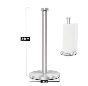 <span class=keywords><strong>Portarrollos</strong></span> <span class=keywords><strong>de</strong></span> cocina <span class=keywords><strong>de</strong></span> acero blanco <span class=keywords><strong>de</strong></span> nuevo diseño, estante <span class=keywords><strong>de</strong></span> papel <span class=keywords><strong>de</strong></span> <span class=keywords><strong>pie</strong></span> para uso duradero en el baño, <span class=keywords><strong>portarrollos</strong></span> <span class=keywords><strong>de</strong></span> papel higiénico - Product Image 3