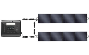 SolarPlay S200 Paneles Solares Plegables Innovadores de 200W en Color Negro con 23.4% de Eficiencia, Tamaño de Celda de 210mmx210mm para Uso Doméstico e Industrial - Product Image 3