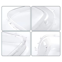 Couvre-phare pour Corvette C6 Z06 2006-2012 Côté conducteur gauche Polycarbonate OE GM25944722 20893615
