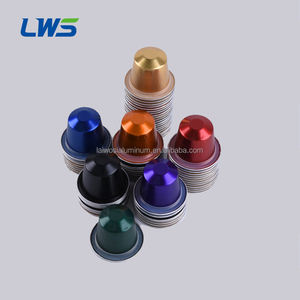 12 couleurs <span class=keywords><strong>prix</strong></span> de gros dosettes en aluminium Capsules de café compatibles <span class=keywords><strong>pour</strong></span> <span class=keywords><strong>Capsule</strong></span> Machine à café Capsules vides <span class=keywords><strong>pour</strong></span> café - Product Image 4