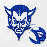 Écussons brodés personnalisés légers en chenille et sequins thermocollants pour porte-clés, couture, badges logo laser, appliques pour chapeaux et sacs