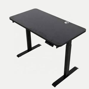 Table de bureau ergonomique et électrique, minuterie de mouvement automatique à un moteur, bouton de contrôle, hauteur réglable, bureau - Product Image 1