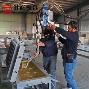 เครื่องผลิตแผ่นหินเทียม PU พร้อมสาย<span class=keywords><strong>การ</strong></span>ผลิตผนัง PU ครบวงจร พร้อมแม่พิมพ์แบบกำหนดเองสำหรับ<span class=keywords><strong>การ</strong></span>ปูผนังภายนอก - Product Image 3