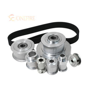 Puleggia temporizzatrice fornitore di tutti i modelli GT2 3GT 5GT 8GT MXL L H AT10 AT5 T5 T10 puleggia in alluminio sincrona - Product Image 1