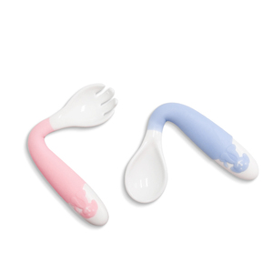 Juego de <span class=keywords><strong>Cuchara</strong></span> y Tenedor para Bebé con Diseño Personalizado OEM al por Mayor, Mango de Alta Resistencia, Utensilios de Alimentación para Niños Pequeños con Estuche de Almacenamiento - Product Image 4
