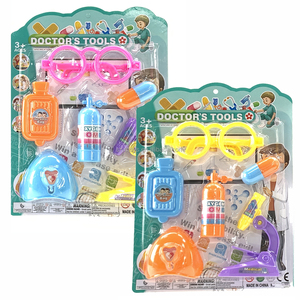 Juego de herramientas médicas para interiores, juego de simulación de plástico para médicos, juguete médico de simulación para niños - Product Image 5