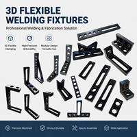 Table de soudage flexible 3D, kit complet de gabarits et d'accessoires, outillage de serrage modulaire pour poste de travail de soudage métallique