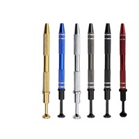 Pince de préhension portable pour bijoux, style stylo, en alliage d'aluminium et d'acier, extracteur de puces de composants électroniques, pince de réparation pour petites pièces