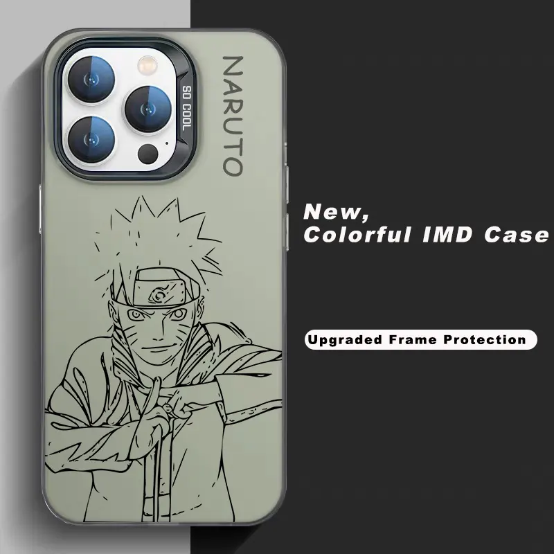 Coque de téléphone à sublimation UV 2023 Personnages japonais d'anime personnalisés pour Apple Iphone 15 Pro Max 14 13 12 11 Plus
