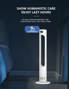 Termoventilatore Elettrico <span class=keywords><strong>Angelo</strong></span> AZ1030 PRO con Motore Brushless 1880W, Controllo App e Telecomando, Senza Pale, Oscillante, 55dB, per Casa Intelligente e Hotel - Product Image 6