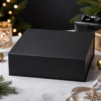 Emballages de boîtes rigides mates personnalisées avec aimant, emballage de boîte cosmétique magnétique de luxe, boîte d'emballage personnalisée avec aimant pour bijoux