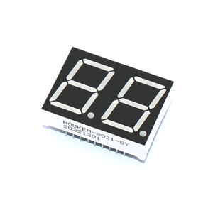 HOUKEM-8021-A/BSR 共通カソード グリーン 0.8インチ 7セグメントLEDディスプレイ 2桁 展示ホール＆ウェルカム広告用 - Product Image 2