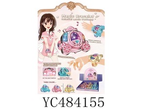 Yicheng-pulsera mágica Popular y barata para niña, juguete de simulación, pulsera Led con música para niños, <span class=keywords><strong>2022</strong></span> - Product Image 6