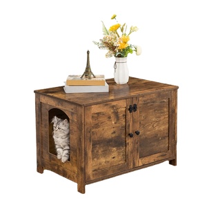 เตียงนอนสุนัขหลายขนาด48-60นิ้วกรงวางซ้อนกันได้สำหรับสุนัขขนาดใหญ่ทำจากไม้ดีไซน์ใหม่ - Product Image 6