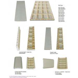 Barrière anti-collision en coffrage plastique-acier, <span class=keywords><strong>mur</strong></span> anti-choc, réduit le temps et les efforts, coffrage réutilisable en PVC, ABS, PP pour chantier <span class=keywords><strong>de</strong></span> construction - Product Image 3