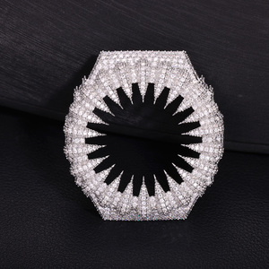 Boîtier de <span class=keywords><strong>montre</strong></span> en laiton serti de diamants Moissanite VVS, compatible avec les montres <span class=keywords><strong>Casio</strong></span> <span class=keywords><strong>G</strong></span>-<span class=keywords><strong>Shock</strong></span> GA2100, pièces de <span class=keywords><strong>montre</strong></span> en <span class=keywords><strong>or</strong></span> et argent, vente en gros - Product Image 2