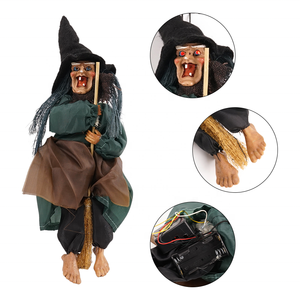 Decoraciones <span class=keywords><strong>de</strong></span> Halloween Animatronics Haunted House Props Horror Bruja Fantasma con movimiento para Halloween - Product Image 5