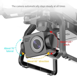Sjrc f7s 4K Pro <span class=keywords><strong>Drone</strong></span> 5g <span class=keywords><strong>Wifi</strong></span> FPV 3-trục Gimbal GPS không chổi than động cơ 4K UHD video chụp 3km hình ảnh cử chỉ hình ảnh điều khiển từ xa - Product Image 6