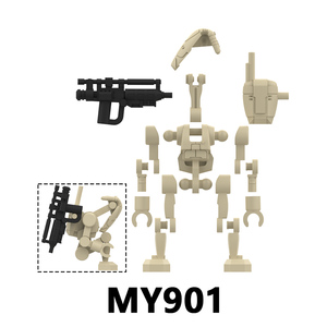 MY901-905 Anime bataille commandement sécurité droïde Juguetes Mini bricolage cadeaux enfants éducatifs blocs de construction ensembles enfants jouets - Product Image 2