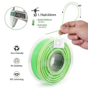 Filament PLA+ dégradé Elf Forest, durable et coloré, 1 kg pour impression 3D, fabrication directe OEM/ODM <span class=keywords><strong>ISANMATE</strong></span> - Product Image 3