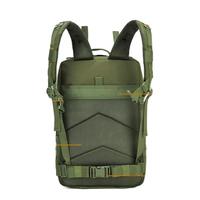 Sac à dos tactique camouflage 45L en nylon 900D, design Molle, résistant à l'eau, multi-poches, pour sport, travail, trajets quotidiens, EDC, extérieur