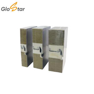 軽量で強力なロックウールサンドイッチパネル（PUエッジ付き）倉庫建設用 - Product Image 3