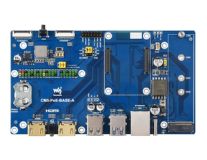 覆盆子皮计算模块<span class=keywords><strong>5</strong></span>开发板PoE支持兼容所有CM5变体的双千兆以太网PCIe接口 - Product Image 3
