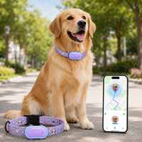 Traceur GPS pour animaux de compagnie Qcool avec positionnement en temps réel, suivi des mouvements, correction du comportement, entraînement sonore, connexion LTE, marque privée