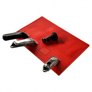 Tapis de Coiffure Magnétique Rectangulaire en PVC, Vente en Gros, Durable, Écologique, pour Salon de Coiffure - Product Image 3