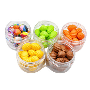 Nouveau OEM <span class=keywords><strong>Euro</strong></span> Leurres De Pêche À La Carpe Nymphes De Ver Colorées Nymphes D'escargot Nymphes Insectes Nymphes Anti-Fond Doré Appât Flottabilité Simulation - Product Image 1