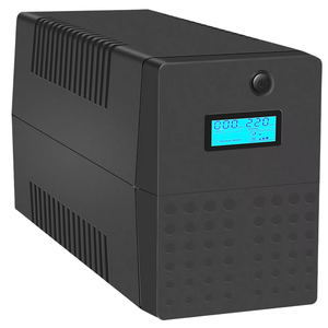 1000VA 단상 LCD 대기 배터리 백업 전원 공급 장치 컴팩트 오프라인 <span class=keywords><strong>UPS</strong></span> 가정용 PC 라우터 및 Wi-Fi용 - Product Image 4