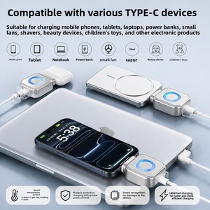 อะแดปเตอร์ชาร์จแบบกำหนดเองได้ รุ่นใหม่ล่าสุด ที่ชาร์จแบตเตอรี่ Type-C 65W ชาร์จเร็ว GaN สำหรับโทรศัพท์ - Product Image 4
