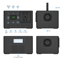 Station d'alimentation portable sans fil LiFePO4 150W 96Wh avec sortie de charge rapide PD 100W pour le camping en plein air, la maison et les urgences
