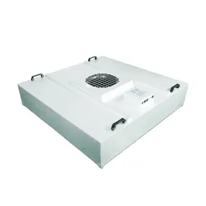 FFU Fan filtre ünitesi üst HEPA filtre hepa ulpa yüksek verimli filtre 220V 50HZ DC fırçasız motor + alüminyum alaşımlı pervane