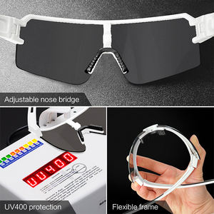 Lunettes de soleil photochromatiques de sport UV400 Protection vélo de route cyclisme lunettes de course lentille polarisée miroir TR90 cadre lunettes - Product Image 4