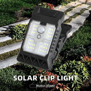 Lampu taman, lampu taman dekorasi Sensor gerakan PVC LED tenaga surya, luar ruangan tahan air dinding otomatis keamanan - Product Image 2