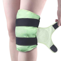 Bingzhen OEM ODM Compresse chaude et froide pour soulager la douleur, réduire l'inflammation, en nylon durable et peluche, enveloppement de genou pour thérapie physique